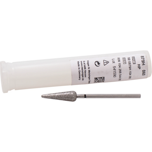 Diamonds 879 piece black super coarse, HP, figure 266 Torpedo conical, 12 mm, ISO 060