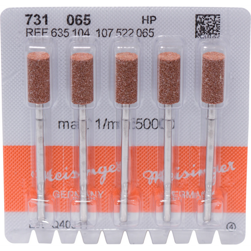 Ceramic grinder 731 Pack of 5 pieces brown medium, HP, figure 107, 13 mm, ISO 065