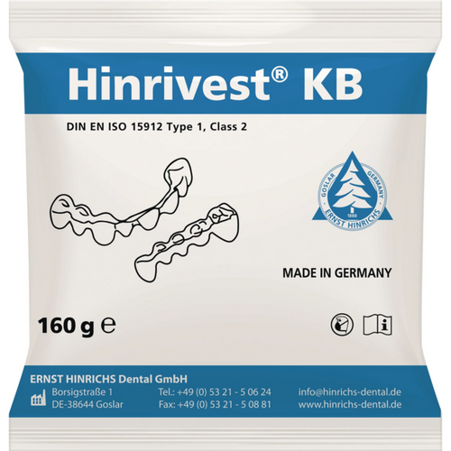 Hinrivest® KB Carton 125 x 160 g bag