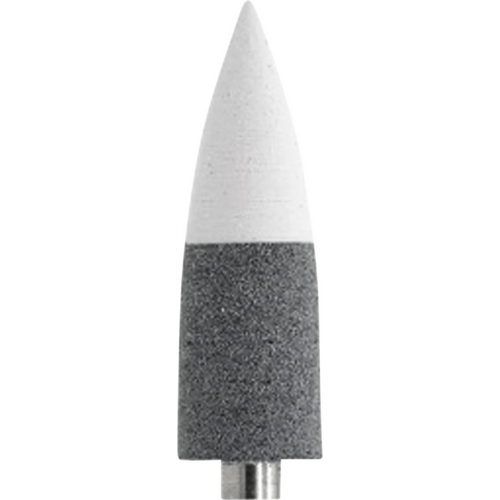 Zirconium white polisher Pack of 2 white/grey, fine/medium, HP figure 9800, 16 mm, ISO 055
