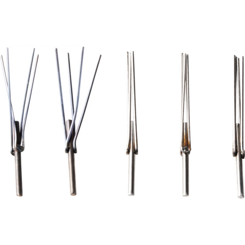 Four-finger pin Replacement set for honeycomb firing trays