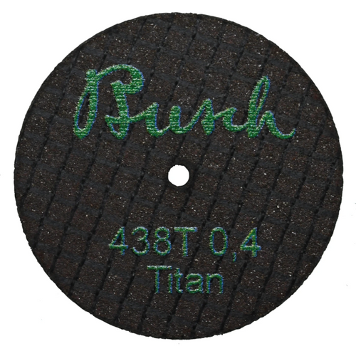 Fiber cutting disc 438 Pack of 6 pieces unmounted, aluminum oxide, figure 438, 0.4 mm, ISO 260