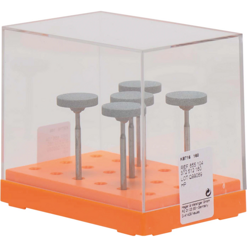 Ceramic grinder KB716 Pack of 5 pieces green fine, HP, figure 372, 3 mm, ISO 160