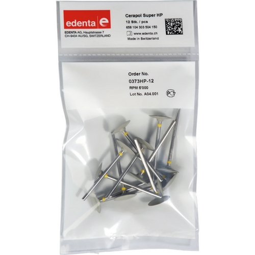 Cerapol Super Pack of 12 pieces gray, HP, figure 303, 2.5 mm, ISO 150
