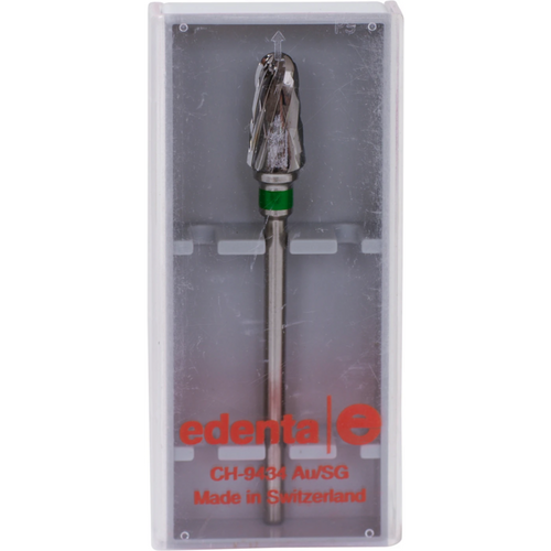 Carbide milling cutter, ground 50 piece Cross serration, green coarse, HP, Figure 263, 12 mm, ISO 060