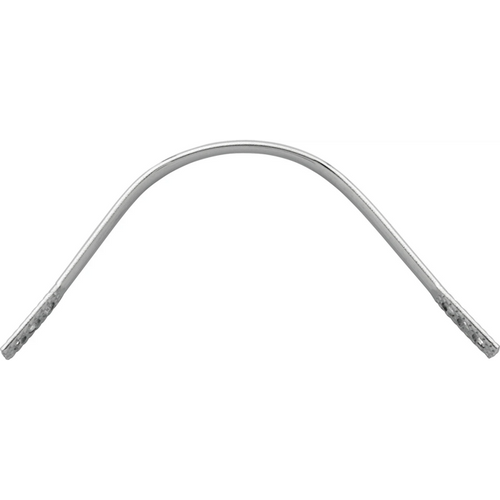 Lingual bow Pack of 10 pieces 6 cm, curved