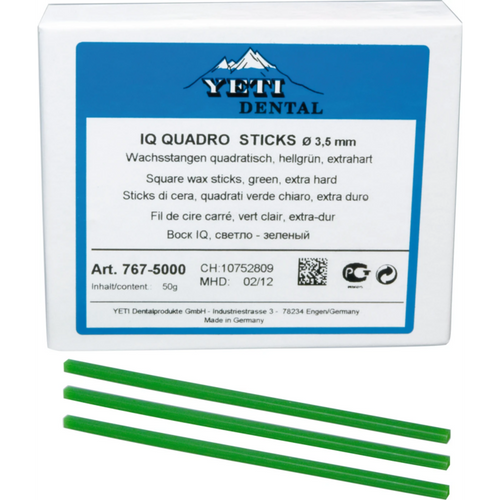 IQ Quadro Sticks Pack of 50 g sticks, Ø 3.5 mm