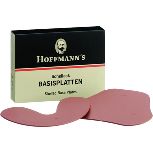 Hoffmann's shellac base plates Assortment 50 pieces upper jaw, 50 pieces UK