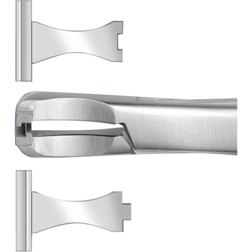 Step tongs piece HSL 4243-13, 135 mm