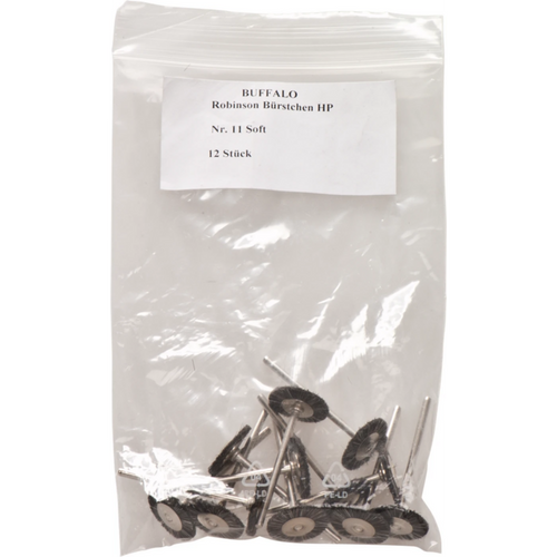 Abbott-Robinson brushes Pack of 12 No. 11, Soft