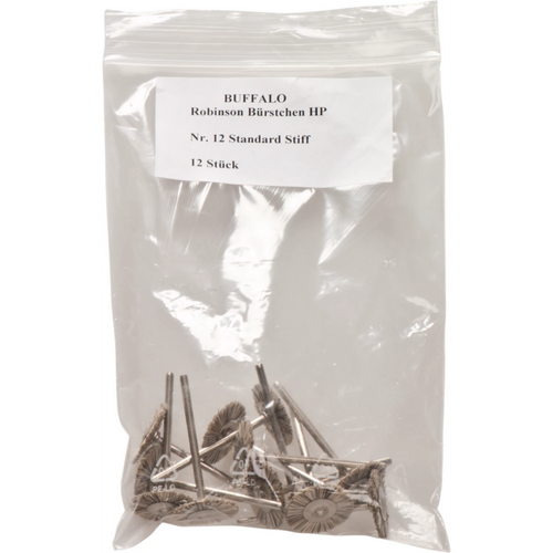 Abbott-Robinson brushes Pack of 12 No. 12, standard