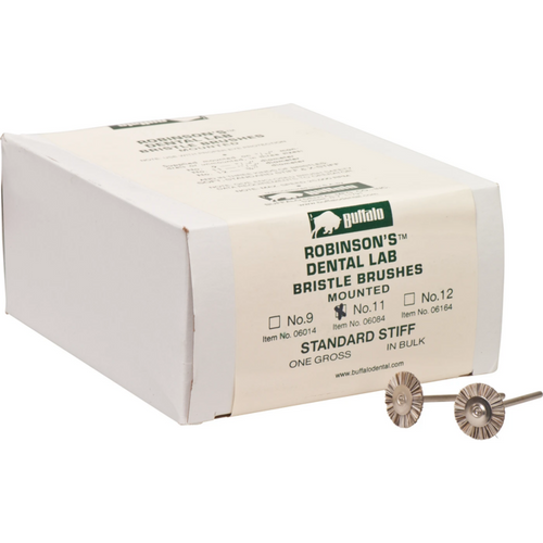 Abbott-Robinson brushes Pack of 144 pieces No. 11, standard