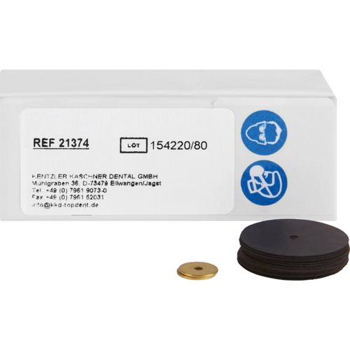 TOPDENT Superflex Discs Pack of 25 pieces flexible, Ø 22 mm x 0.13 mm