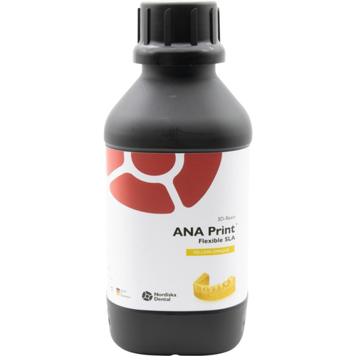 ANA Print Flexible SLA Bottle 1 kg yellow-opaque
