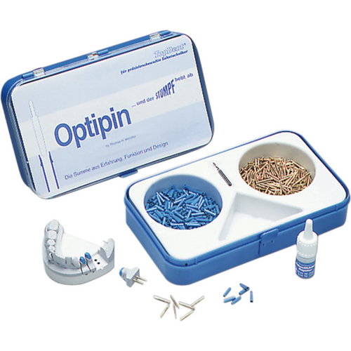 TOPDENT Optipin Pack of 1000 pins, 1000 sleeves
