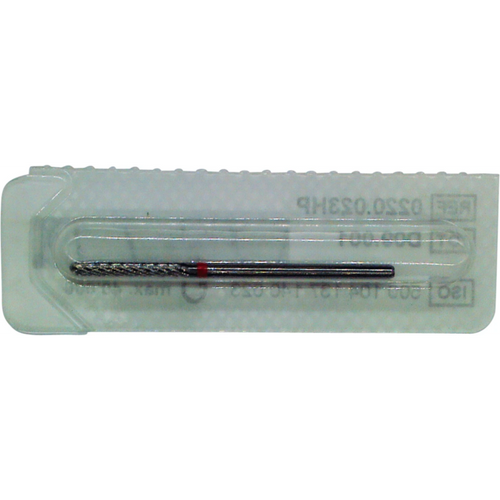 Omni carbide milling cutter, ground 20 piece cross serrated, red fine, HP, figure 137, 16 mm, ISO 023