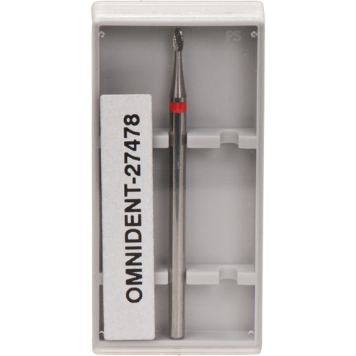 Omni carbide milling cutter, ground 20 piece cross serrated, red fine, HP, figure 277, 3 mm, ISO 014