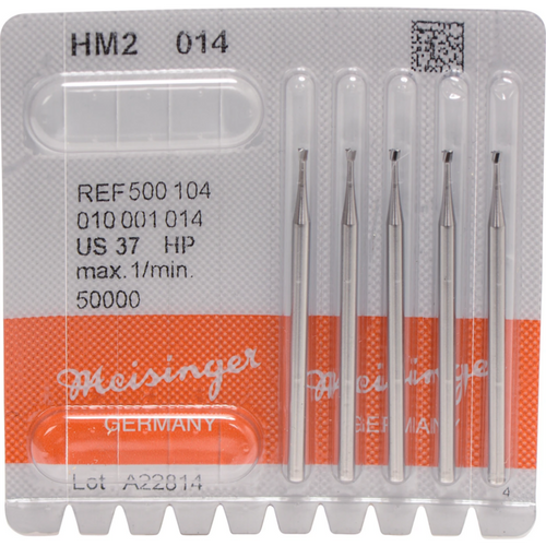 Carbide drill 2 Pack of 5 pieces HP, figure 010, 1.4 mm, ISO 014