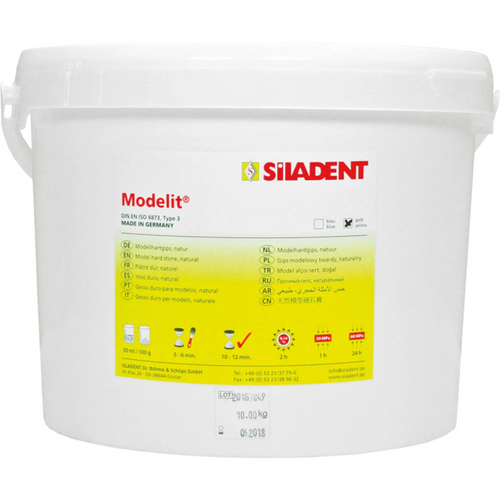 Modelit® Bucket 10 kg plaster yellow