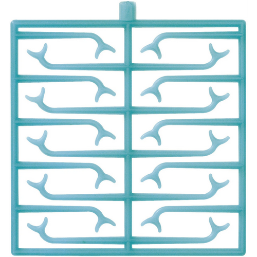 GEO bracket profiles Pack of 10 bonyard clips, self-adhesive