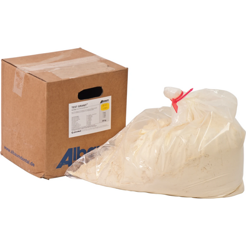 Test granite Carton 20 kg granite yellow