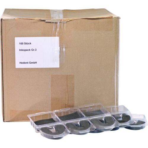 Inkopack Inkopack III 100 transparent packaging 3-pack combi