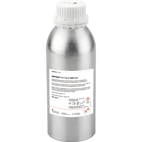 IMPRIMO® LC Try-In Bottle 1 kg 385 nm, A1