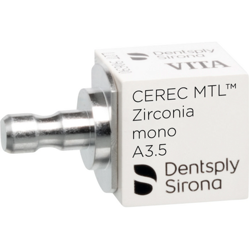 CEREC MTL™ Zirconia Pack of 4 pieces mono A3.5