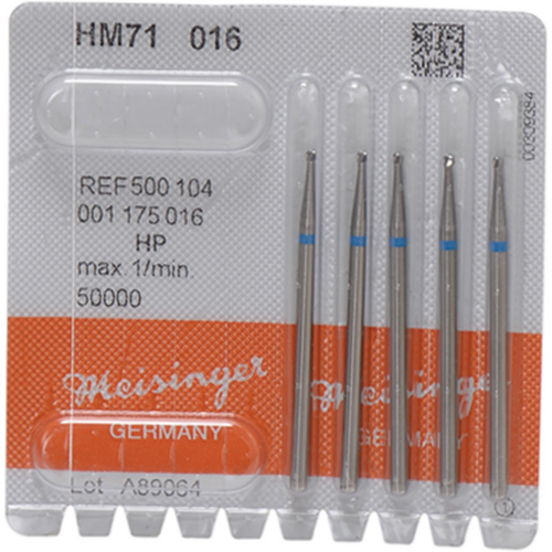 Carbide drill 71 Pack of 5 pieces HP, figure 001, ISO 016