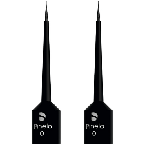 Pinelo ceramic brushes Pack of 2 brush tips no. 0