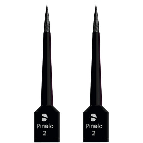 Pinelo ceramic brushes Pack of 2 brush tips no. 2