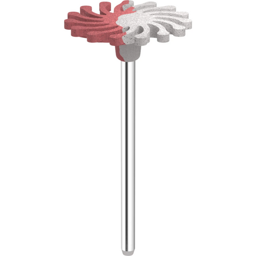 Omnipol for zirconia/ceramic Units Polisher red/white medium, HP, spiral, Ø 20.3 x 1.2 mm