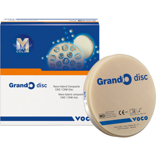 Grandio disc multicolor piece H 12 mm, A1