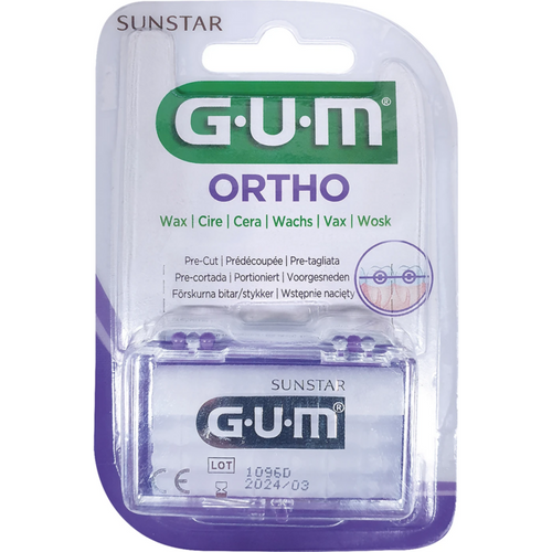 GUM® ORTHO Wax Box tasteless