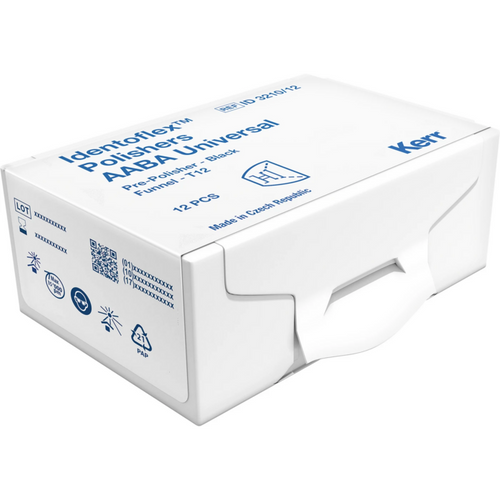 AABA-Dental™ Universal Pack of 12 pieces unmounted, black, figure chalice