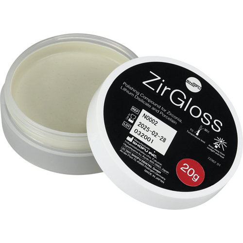 ZirGloss polishing paste Tin 20 g