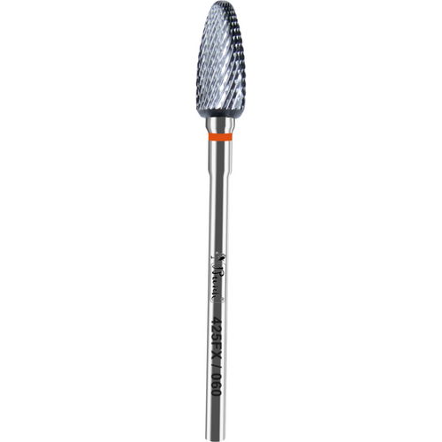 Carbide cutter 425 piece fine X-toothing, red, HP, figure 274, 14 mm, ISO 060