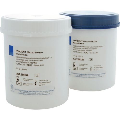 TD Mezzo-Mezzo kneading silicone Package 1.5 kg base, 1.5 kg catalyst