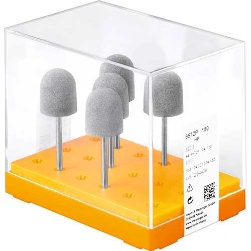 Plastic polisher 9572 Pack of 5 pieces gray, HP, figure 201, 17 mm, ISO 150