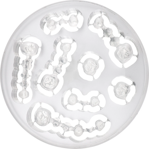 PMMA CAD/CAM Disc piece transparent, Ø 98.5, H 14 mm