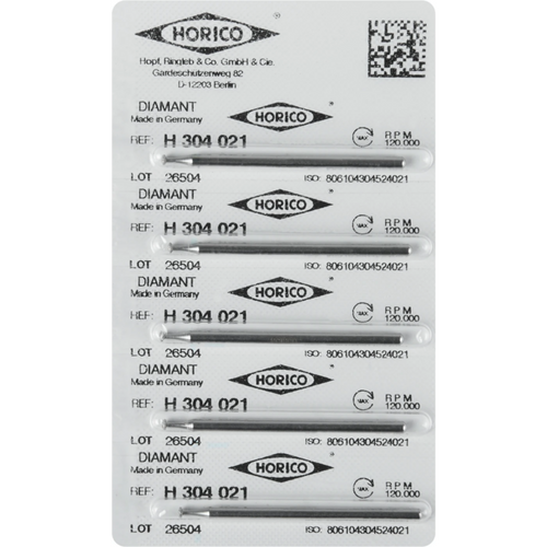 Diamond grinder H 304 Pack of 5 pieces HP, Figure 304, 0.7 mm, ISO 021