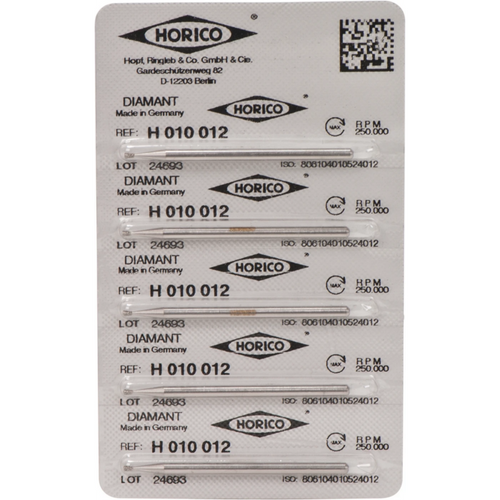 Diamond grinder H 010 Pack of 5 pieces HP, figure 010, 1.6 mm, ISO 012