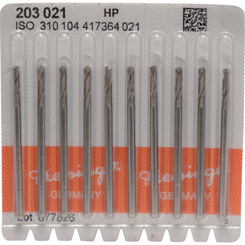 Twist drill 203 Pack of 10 pieces HP, Figure 417, 9 mm, ISO 021