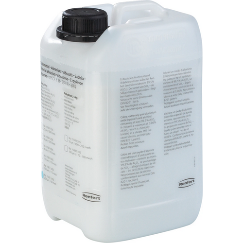 Cobra aluminum oxide Bucket 5 kg, 125 µm