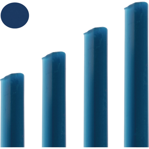CONSEQUENT and profile bars Pack of 50 g profile rods wax wire blue, round, hard, 1.5 mm thick