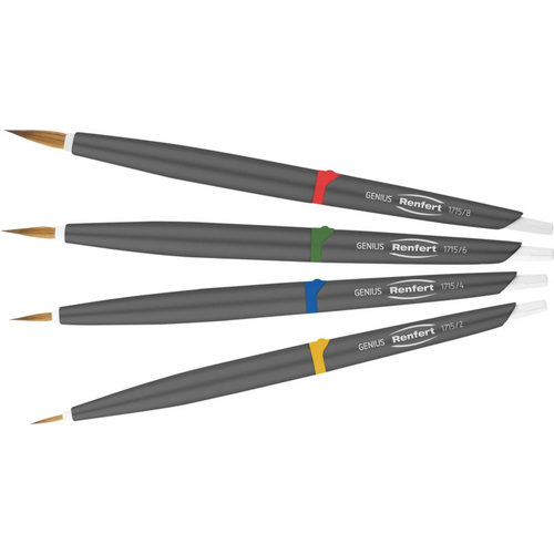 Genius brushes Set of 4 pieces assorted