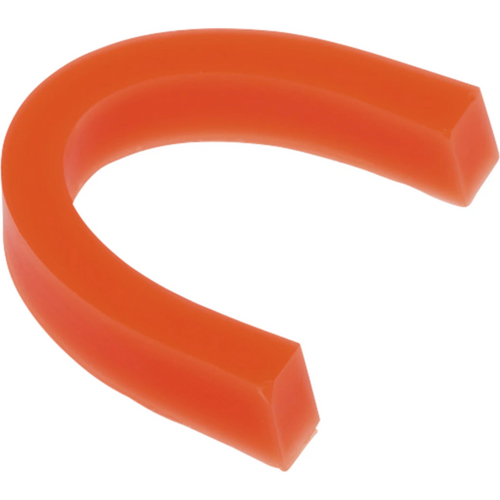 Preformed bite rims Pack of 96 pieces orange, orange flavor, medium