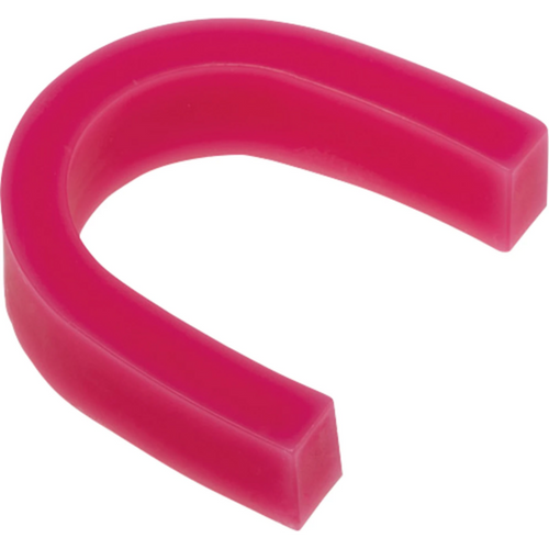 Preformed bite rims Pack of 100 pieces pink, xhard