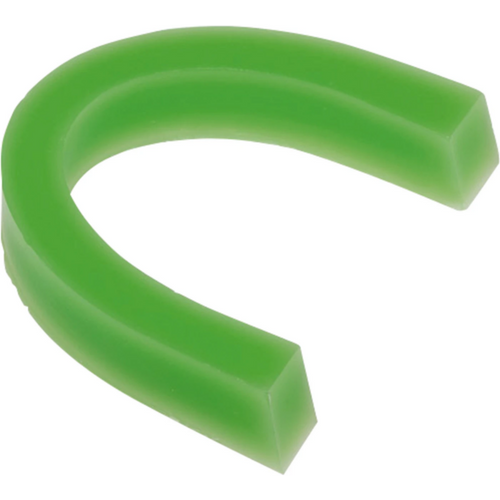 Preformed bite rims Pack of 100 pieces green, medium