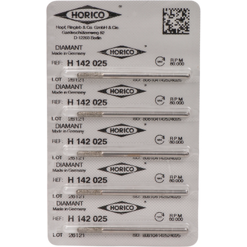 Diamond grinder H 142 Pack of 5 pieces HP, figure 142, 10 mm, ISO 025